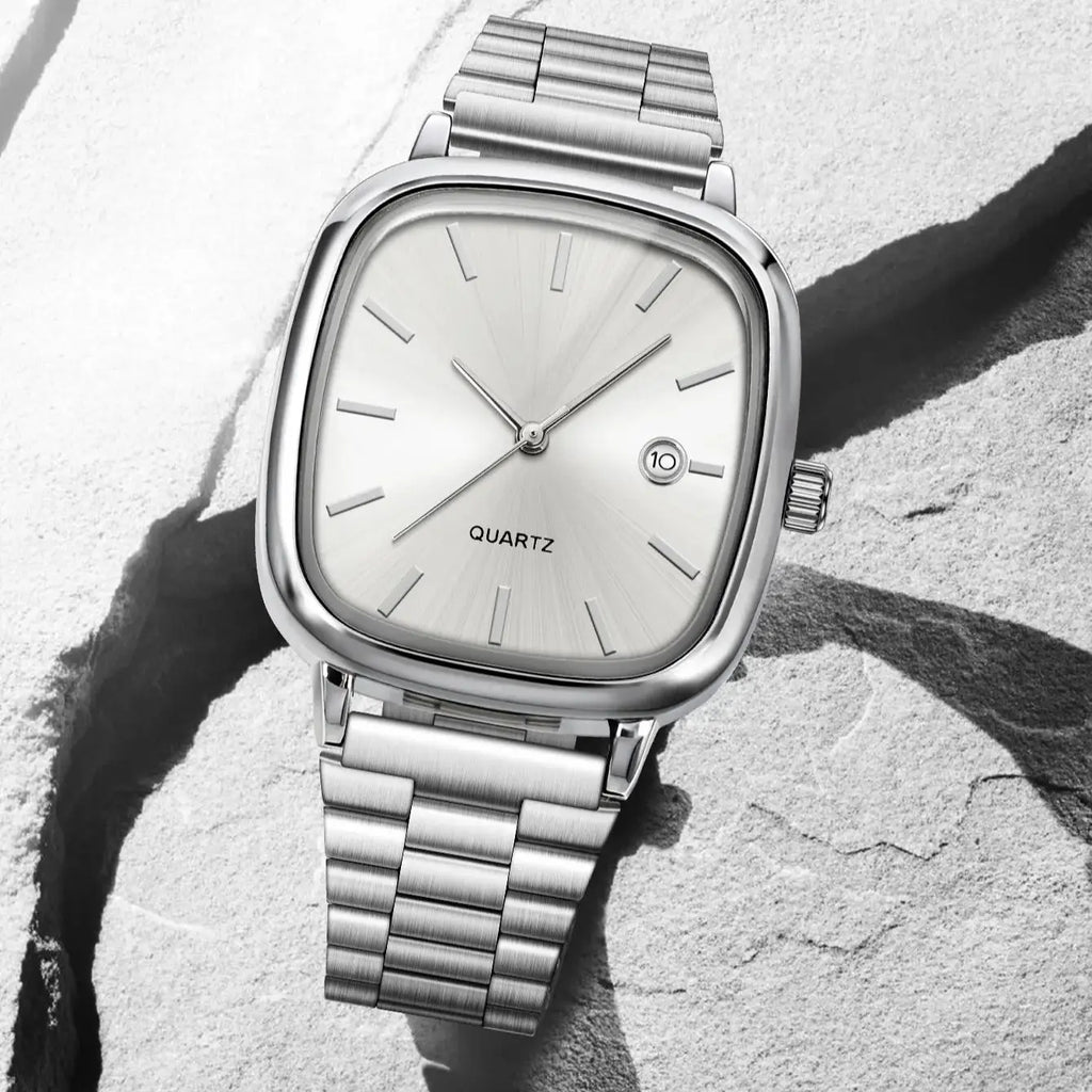 Relogio Quartz Quadrado