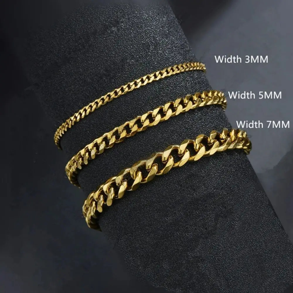 Pulseira prata e dourada