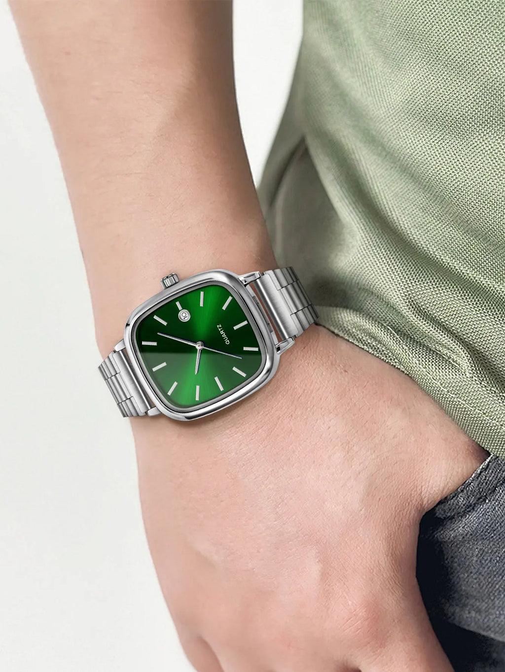 Relogio Quartz Quadrado