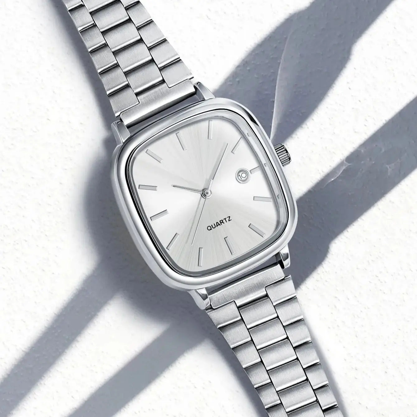 Relogio Quartz Quadrado