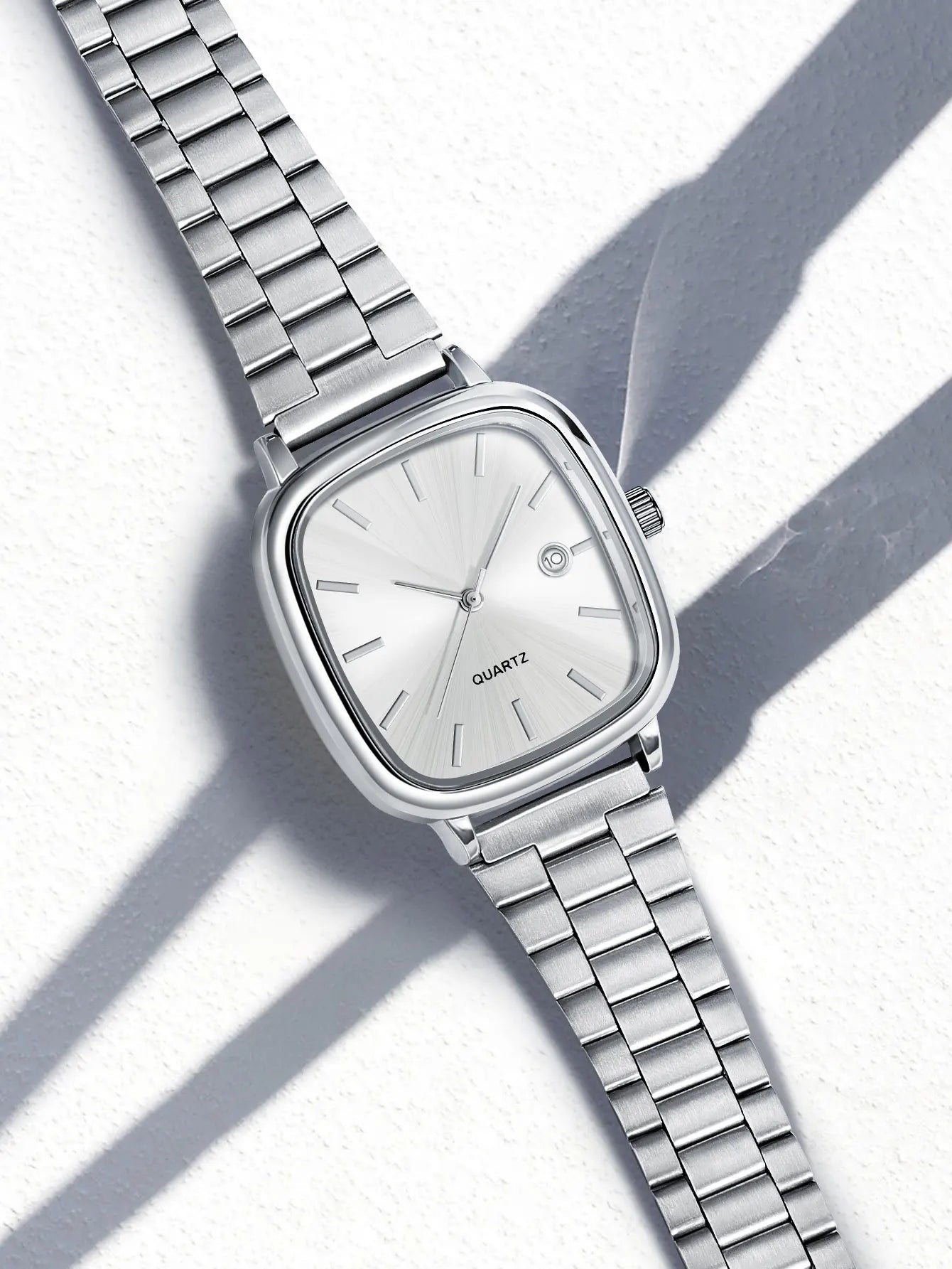 Relogio Quartz Quadrado